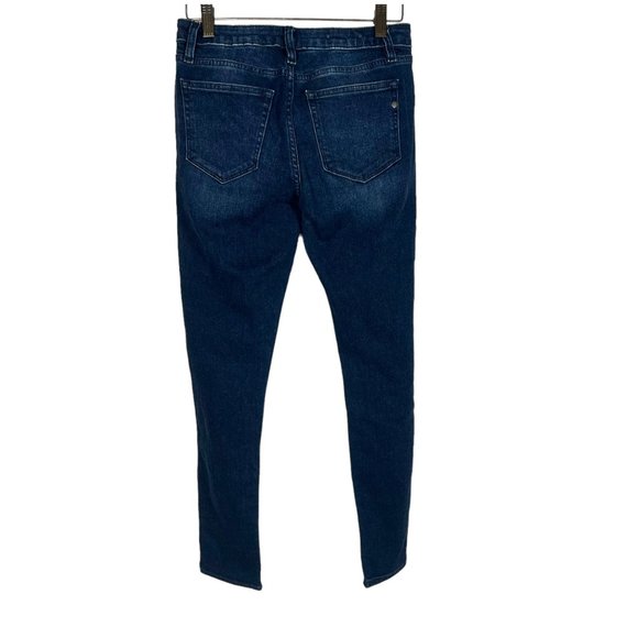 Miss Me Dark Wash Mid Rise Skinny Leg Jeans 26 - Picture 2 of 9